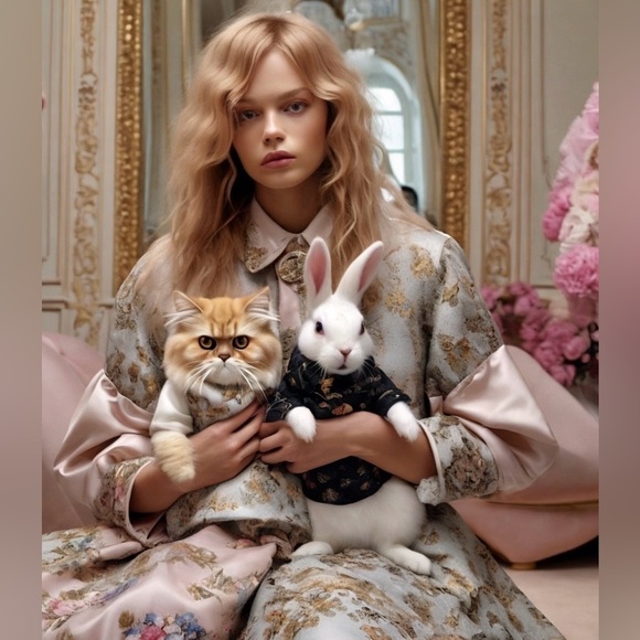 HANDCRAFTED digital art by me as a high quality color print wall art NWT - Picture 1 of 11